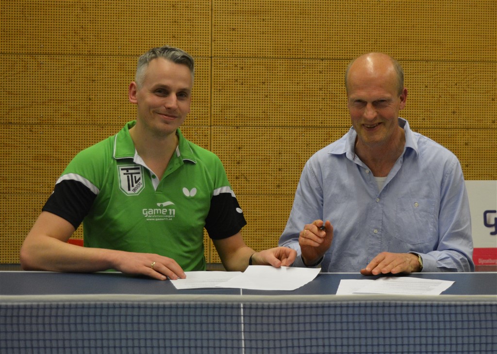 Kom tafeltennissen met Ben!
