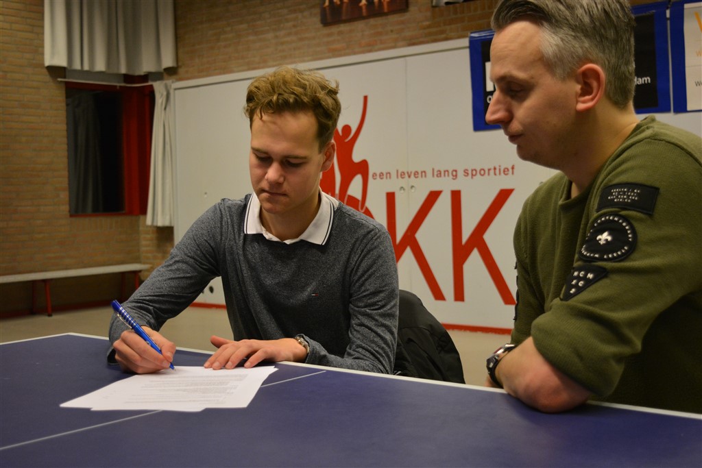 Trainer Joël zorgt voor extra impuls