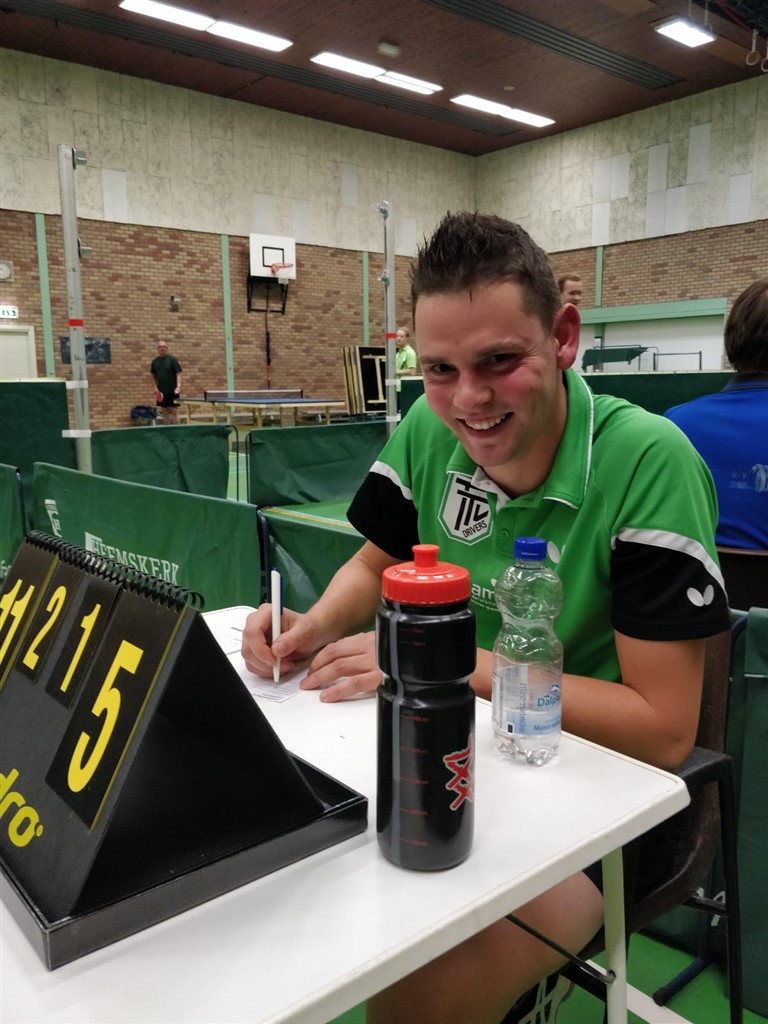 Tafeltennissers duo 1 kampioen