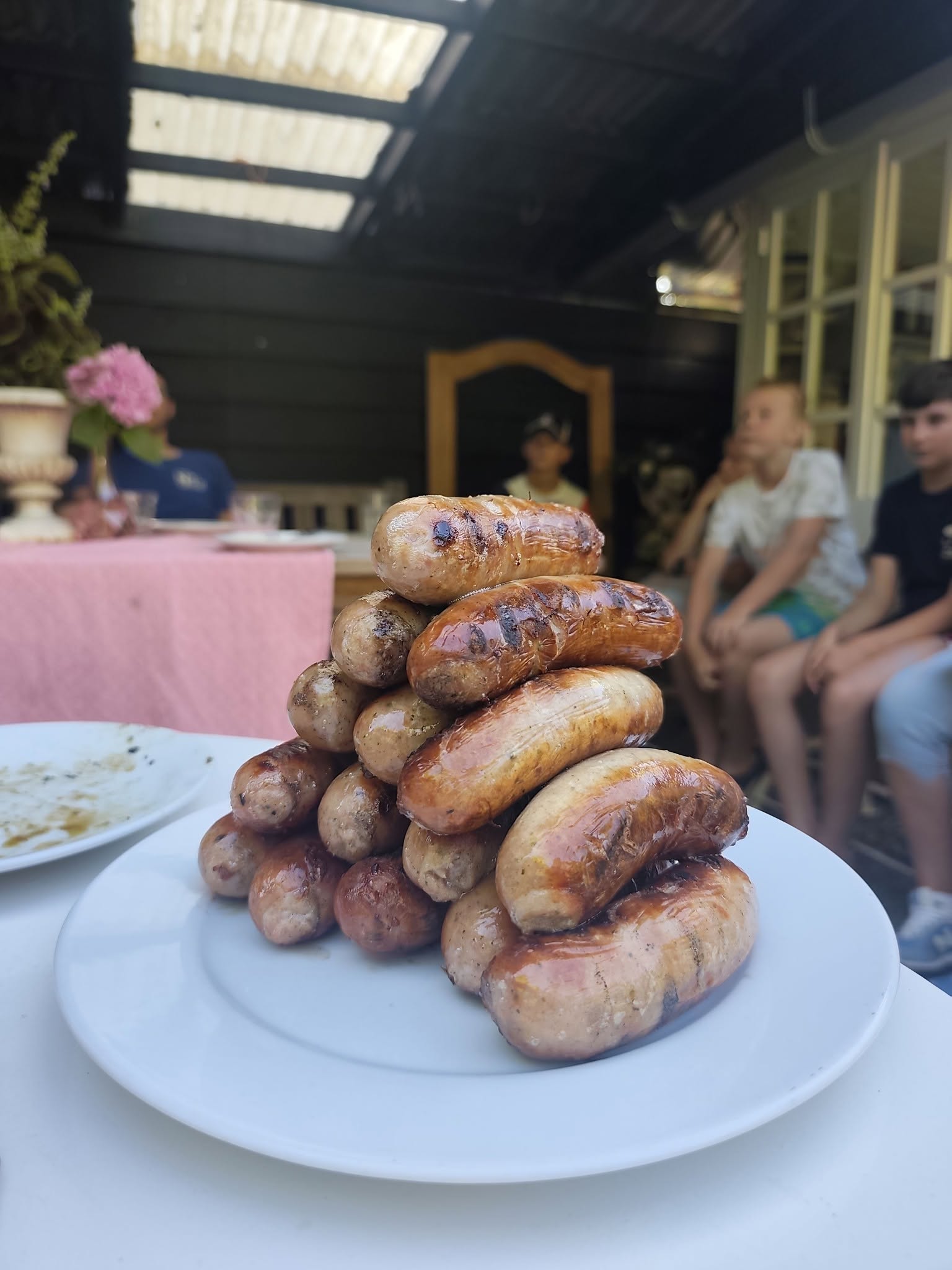 Afsluiten met een gezellige BBQ!